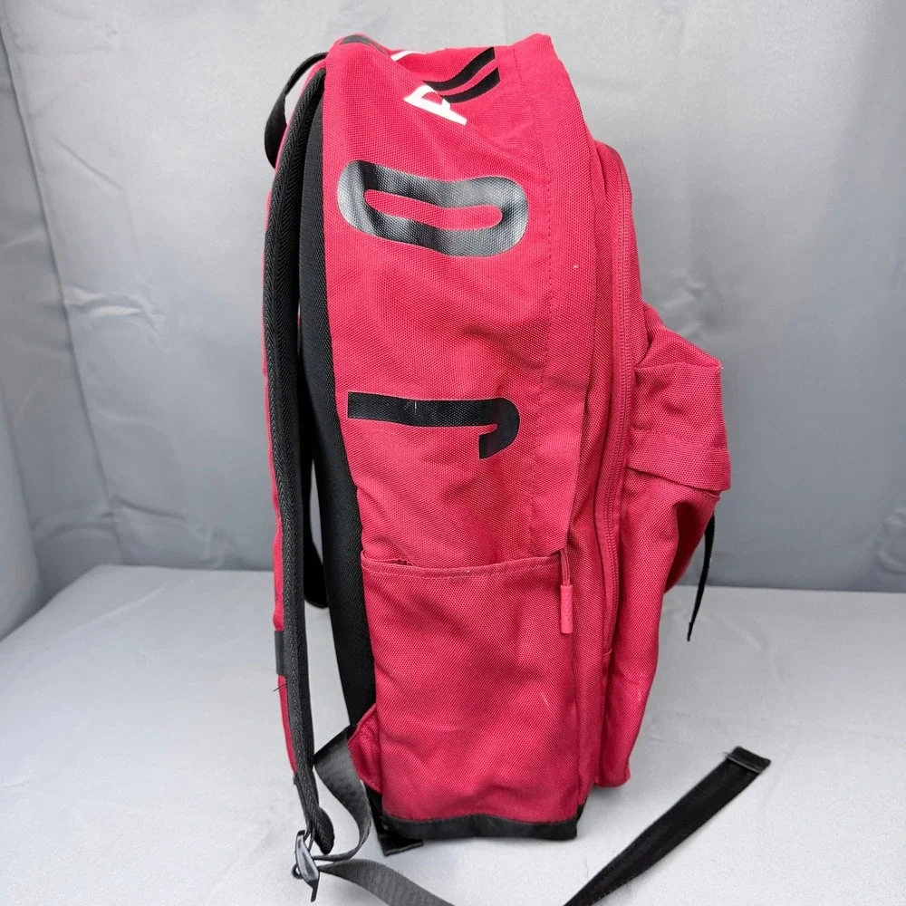 Jordan Jumpman Backpack Red Black 9A0172-KR5 Athletic School Gym Bag